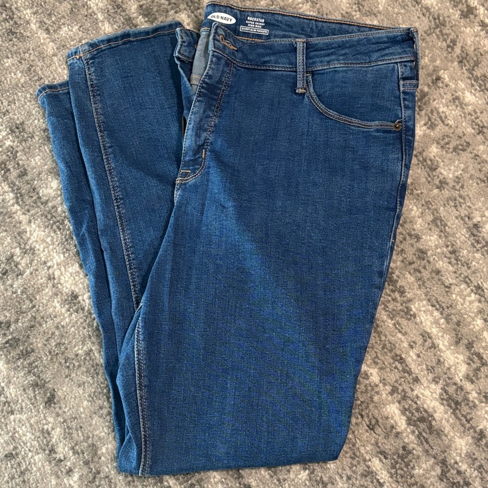 Women's Blue Jeans, Old Navy Rockstar